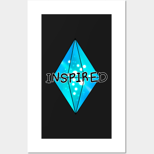 INSPIRED. Sims 4 mood plumbob Posters and Art